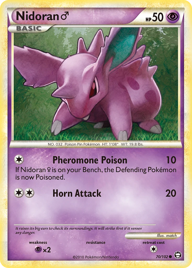 Nidoran ♂, 070/102