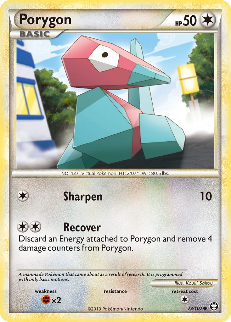 Porygon, 073/102