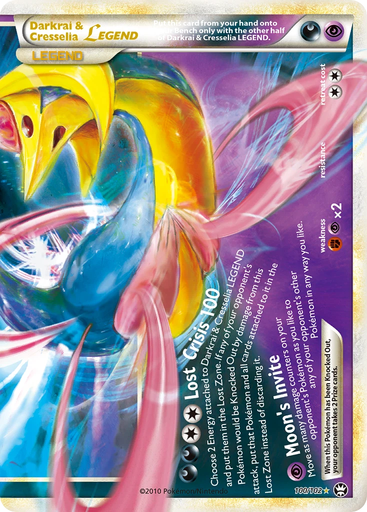 Darkrai & Cresselia LEGEND, 100/102