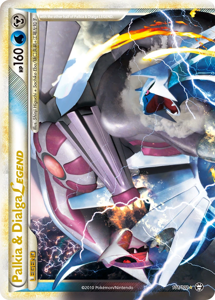 Palkia & Dialga LEGEND, 101/102