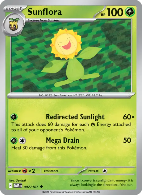 Sunflora, 007/167