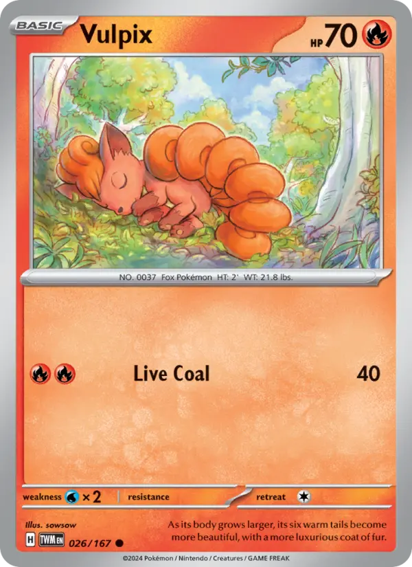 Vulpix, 026/167