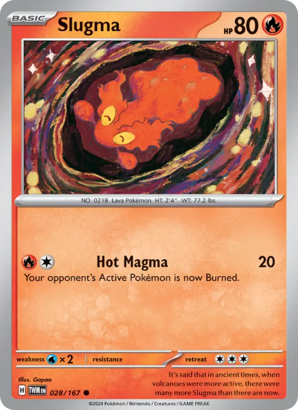 Slugma, 028/167