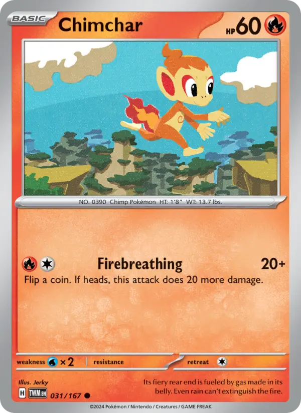 Chimchar, 031/167