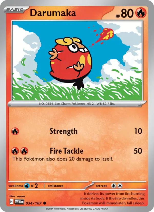 Darumaka, 034/167