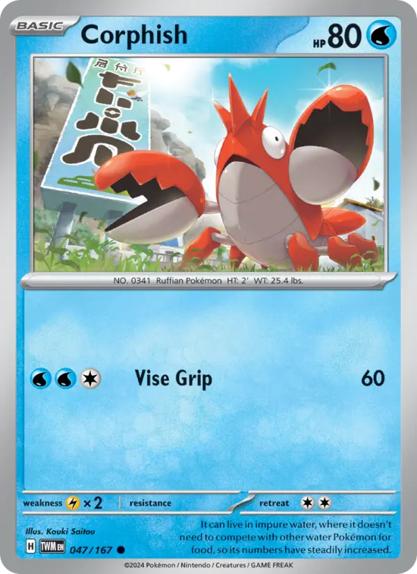 Corphish, 047/167