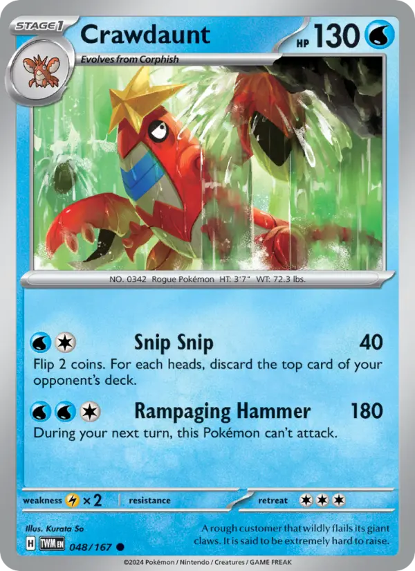 Crawdaunt, 048/167