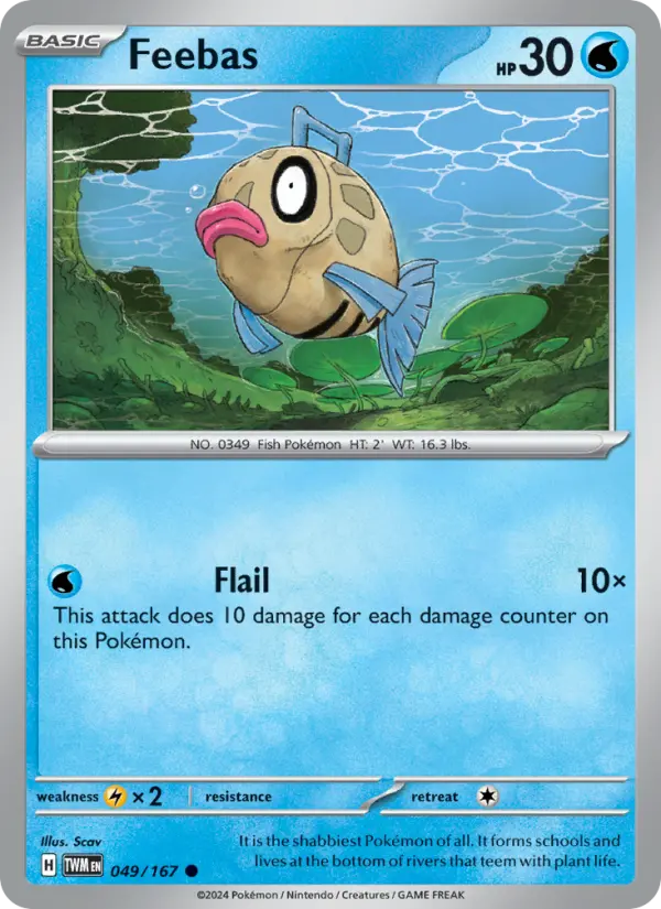 Feebas, 049/167