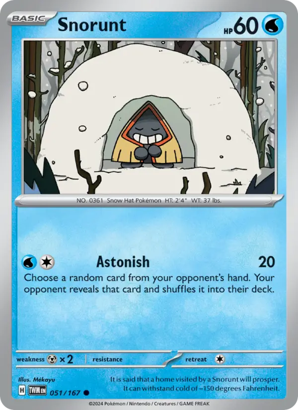 Snorunt, 051/167