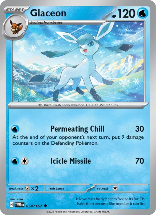 Glaceon, 054/167