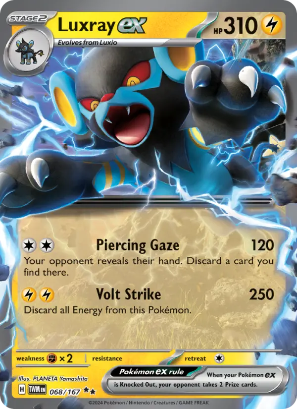Luxray ex, 068/167