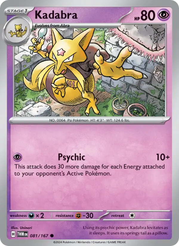 Kadabra, 081/167