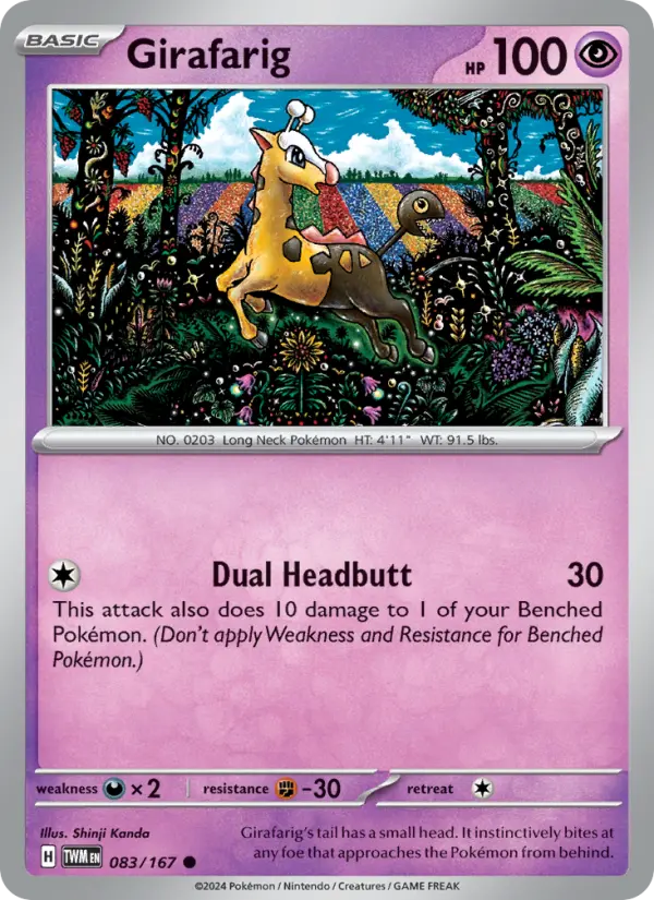 Girafarig, 083/167