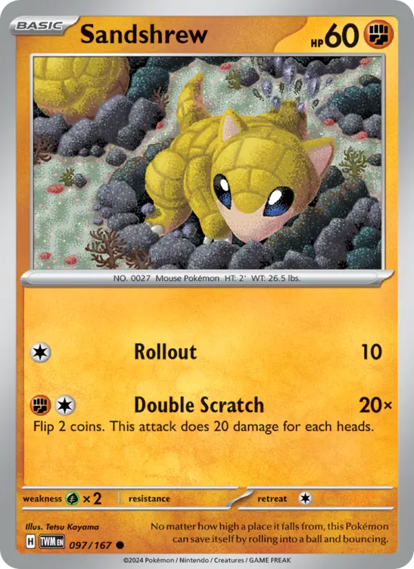 Sandshrew, 097/167