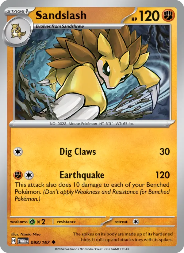Sandslash, 098/167