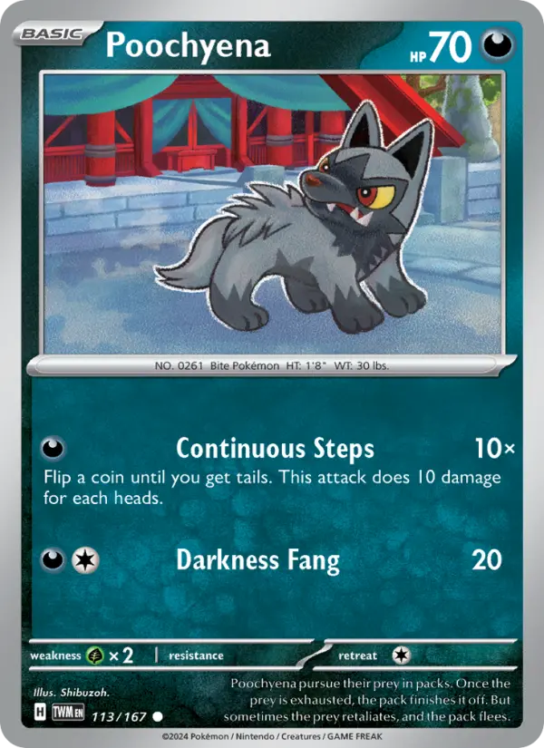 Poochyena, 113/167