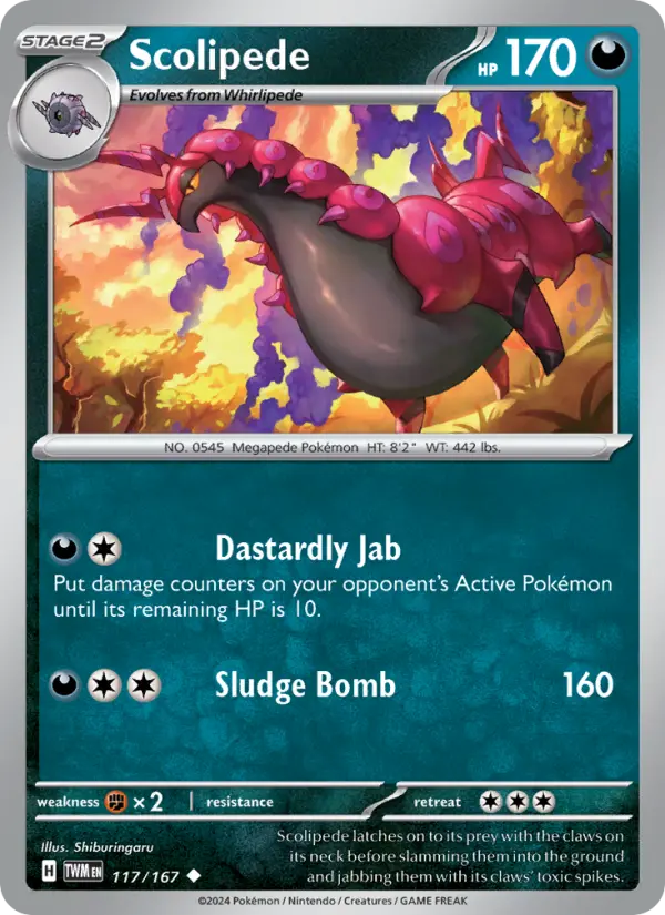 Scolipede, 117/167