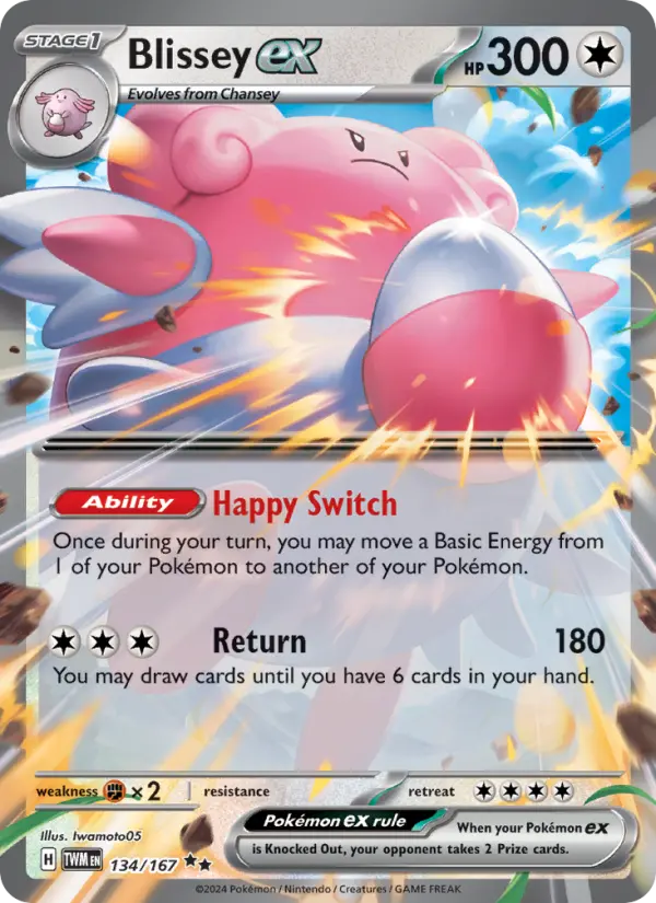 Blissey ex, 134/167