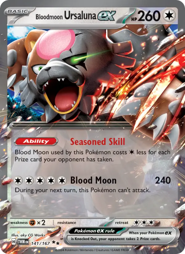 Bloodmoon Ursaluna ex, 141/167