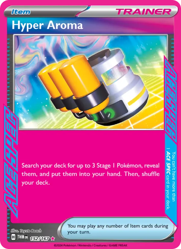 Hyper Aroma, 152/167