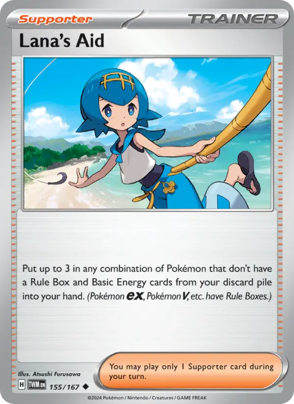 Lana's Aid, 155/167