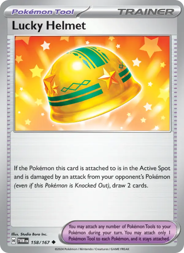 Lucky Helmet, 158/167