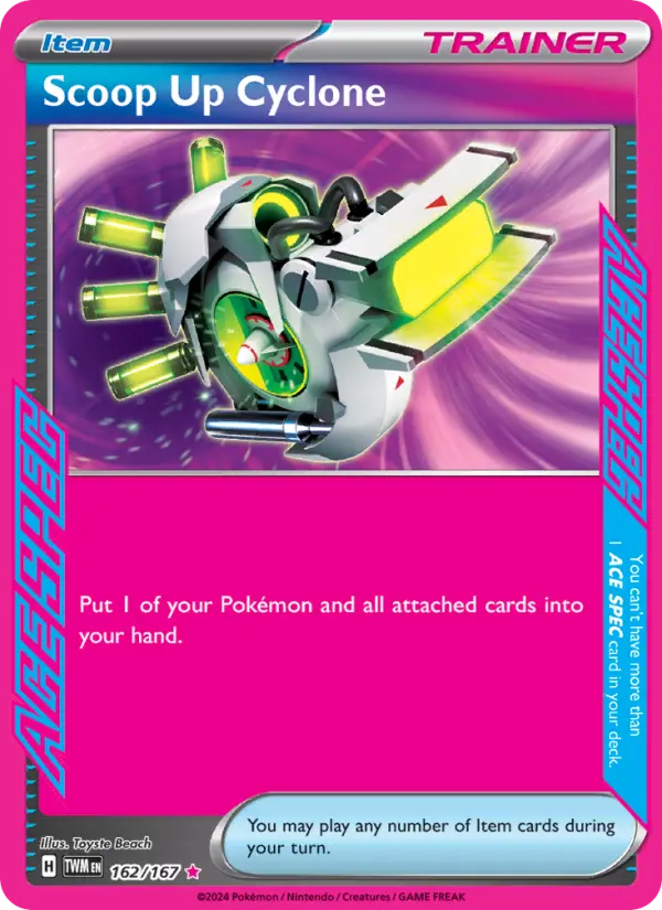 Scoop Up Cyclone, 162/167