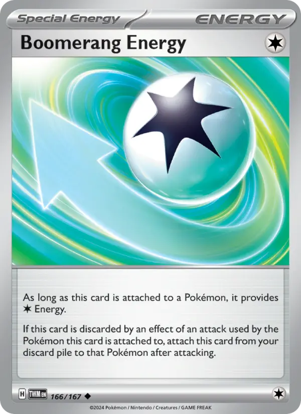 Boomerang Energy, 166/167