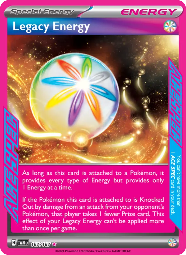 Legacy Energy, 167/167