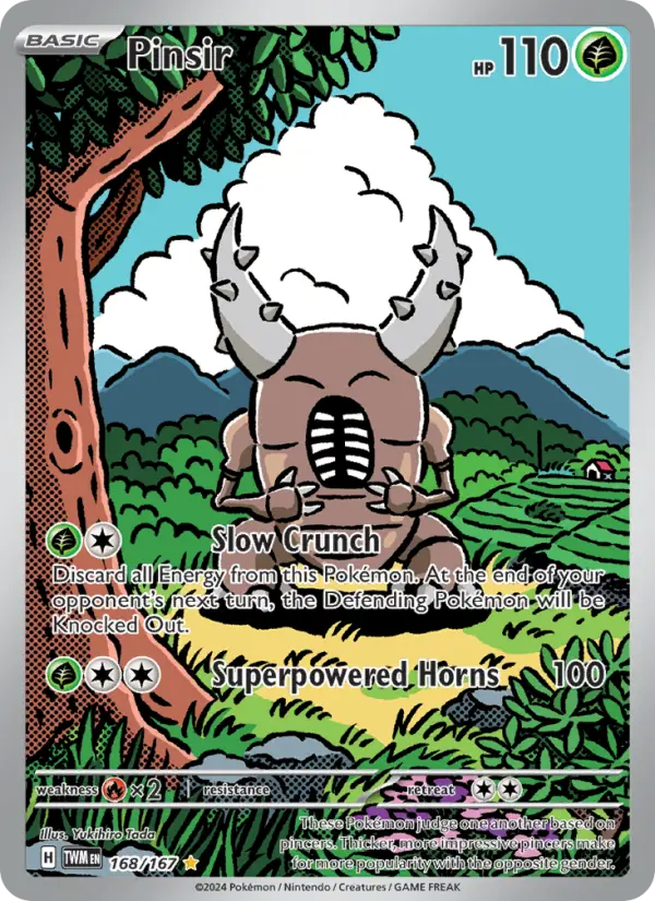 Pinsir, 168/167