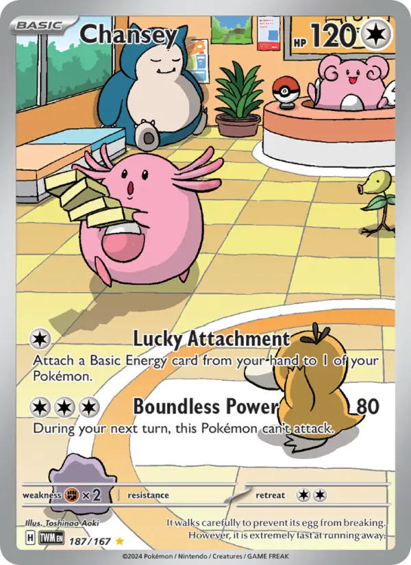 Chansey, 187/167