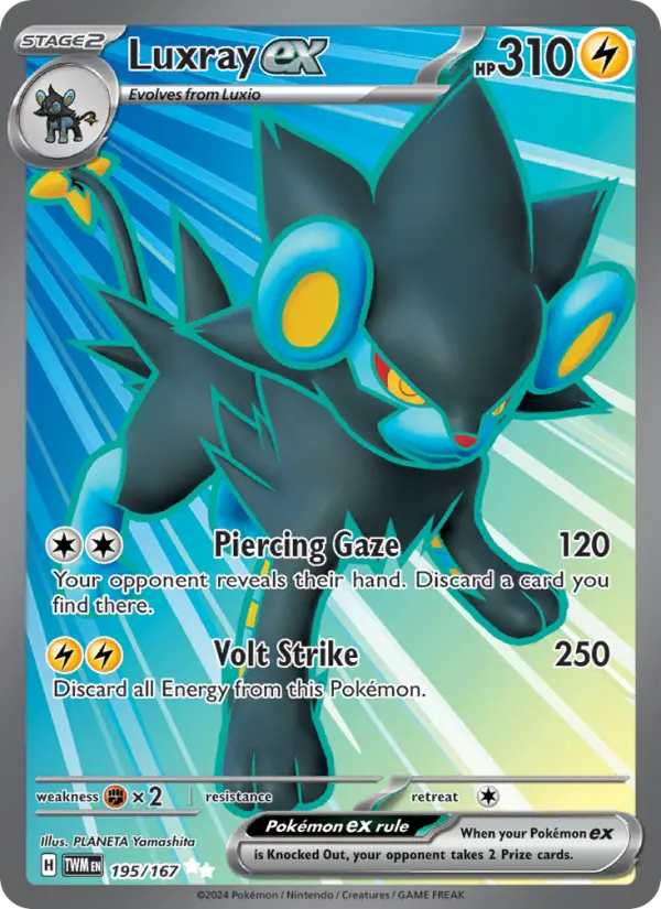 Luxray ex, 195/167