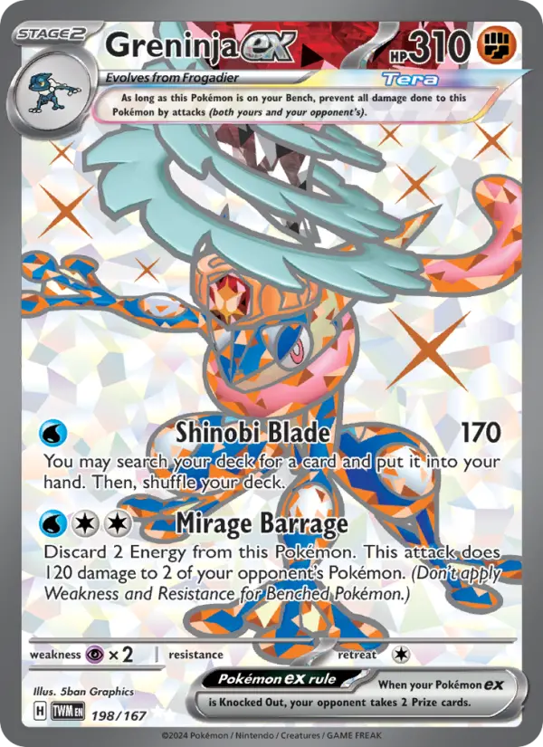 Greninja ex, 198/167