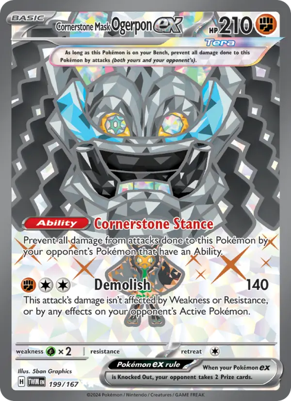 Cornerstone Mask Ogerpon ex, 199/167