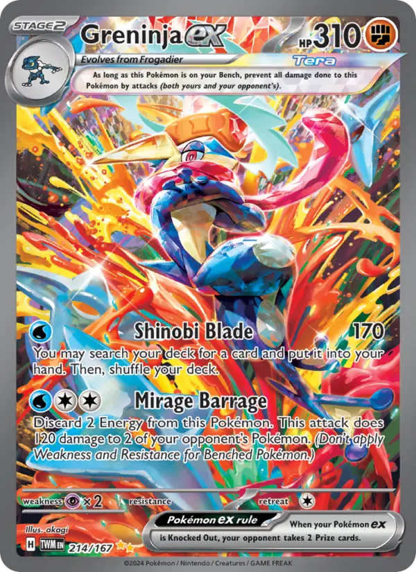 Greninja ex, 214/167