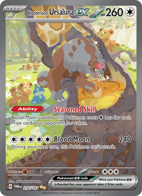 Bloodmoon Ursaluna ex, 216/167