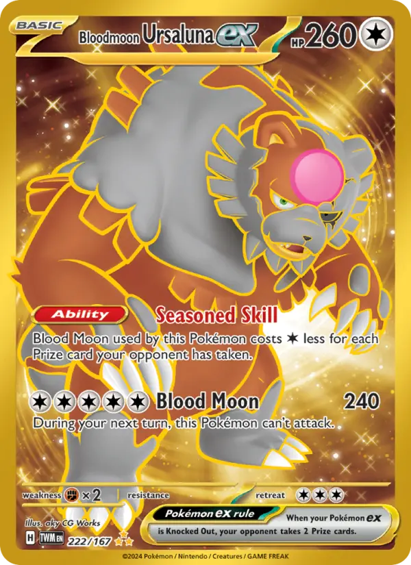 Bloodmoon Ursaluna ex, 222/167