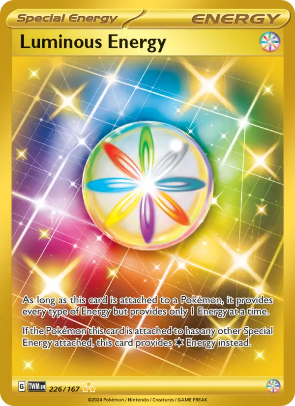 Luminous Energy, 226/167