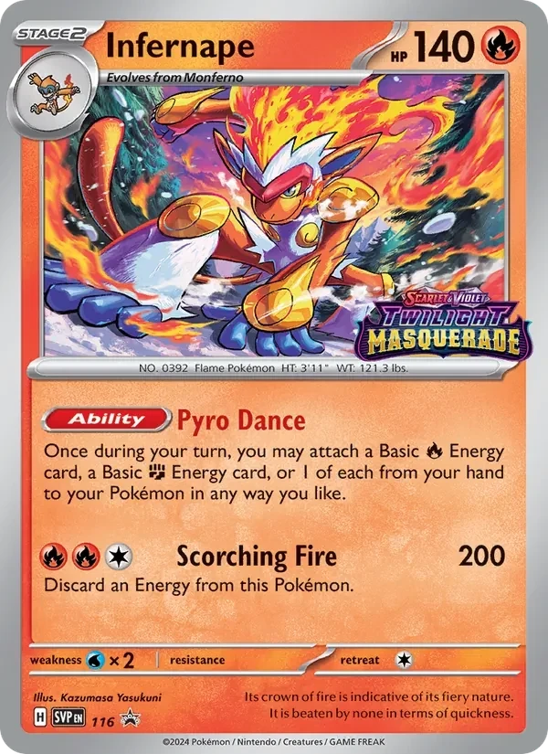 Infernape, SVP116