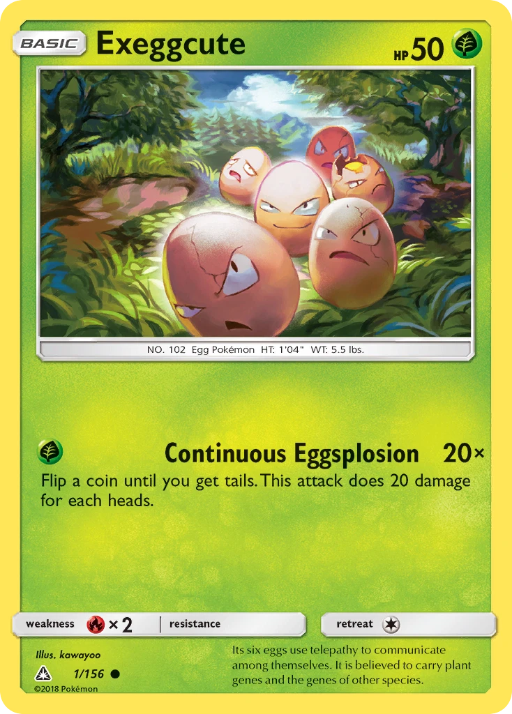 Exeggcute, 001/156