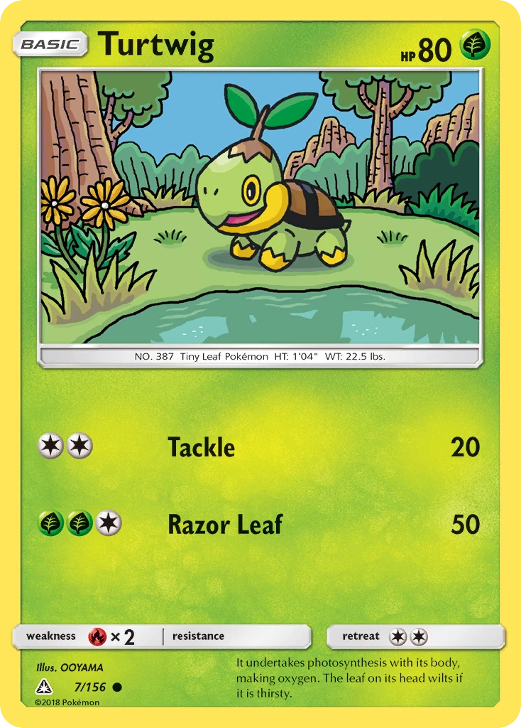 Turtwig, 007/156