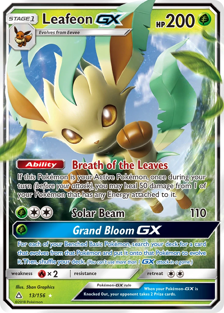 Leafeon-GX, 013/156