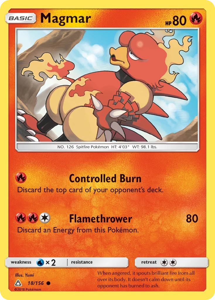 Magmar, 018/156
