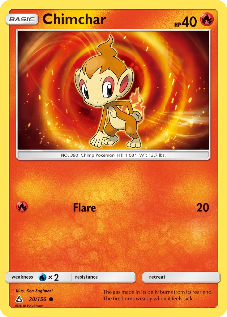 Chimchar, 020/156