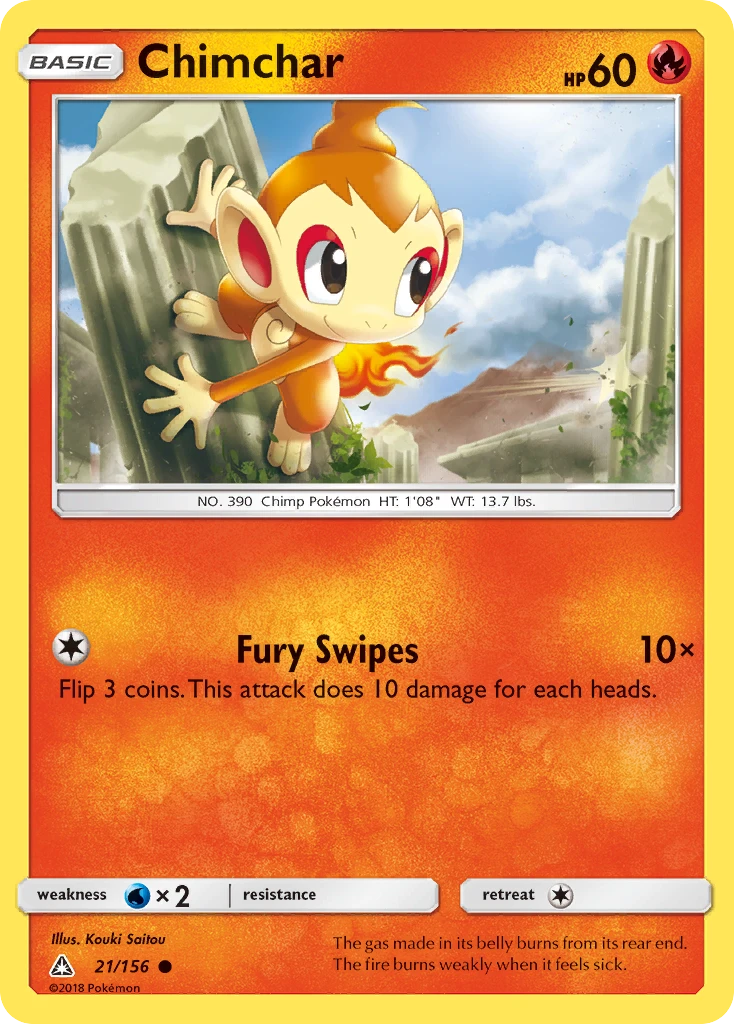 Chimchar, 021/156