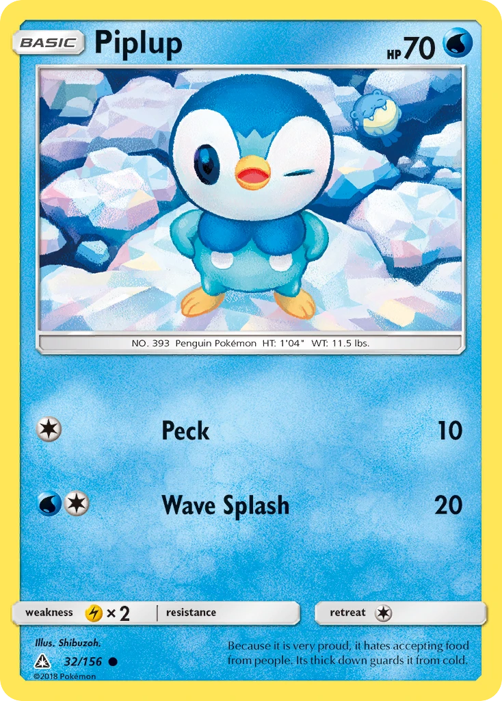 Piplup, 032/156
