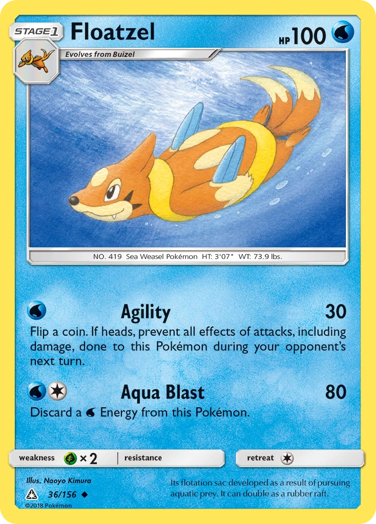 Floatzel, 036/156