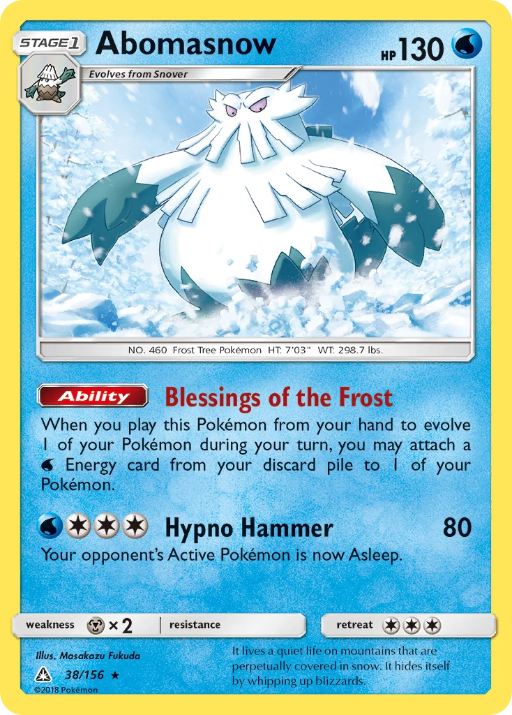 Abomasnow, 038/156