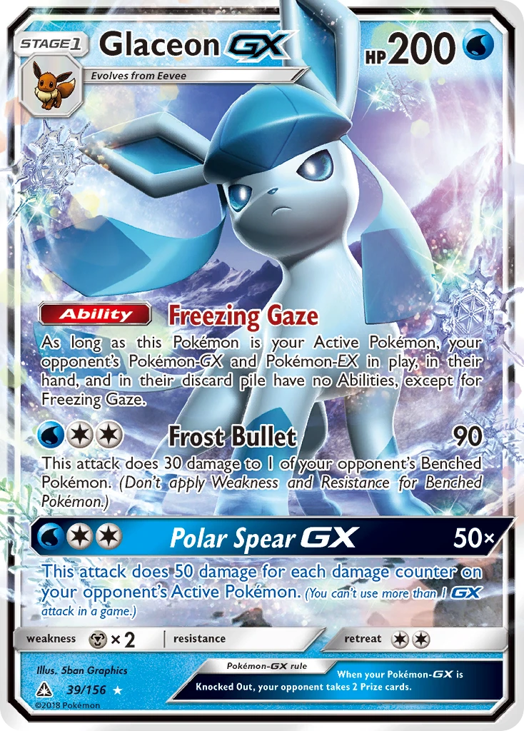 Glaceon-GX, 039/156