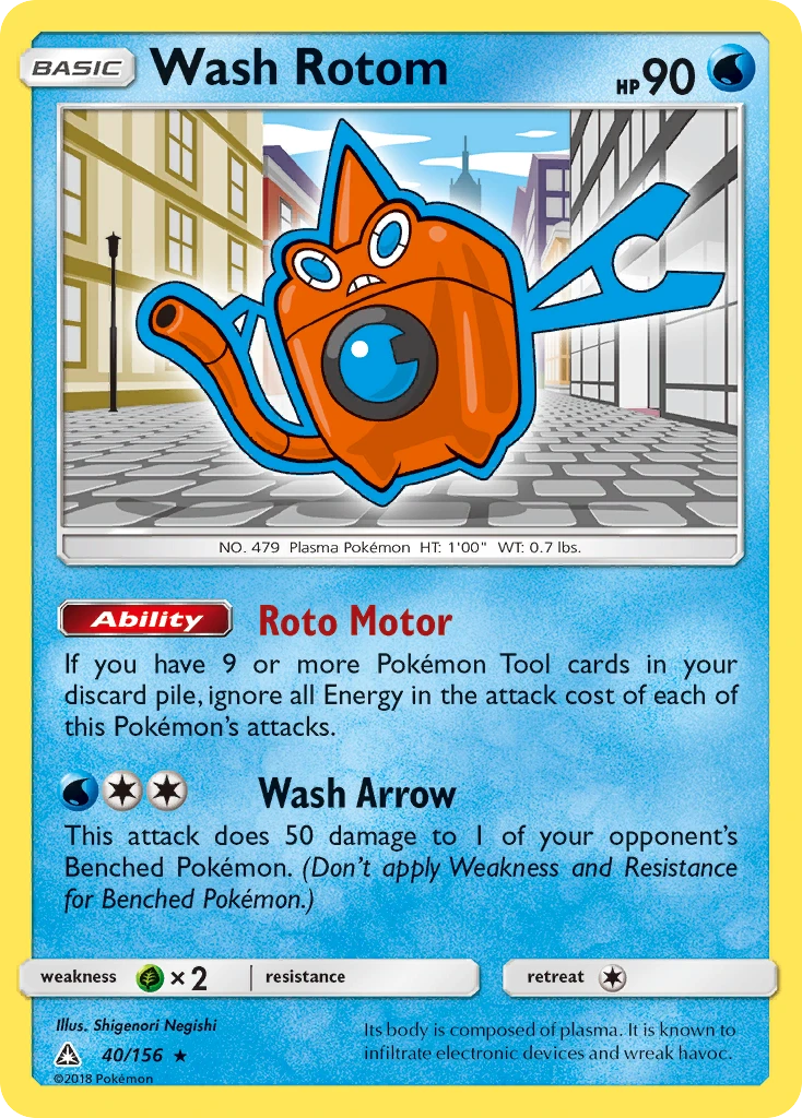 Wash Rotom, 040/156